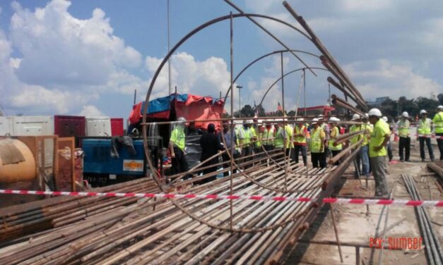 Fatal accident at Semantan MRT construction site