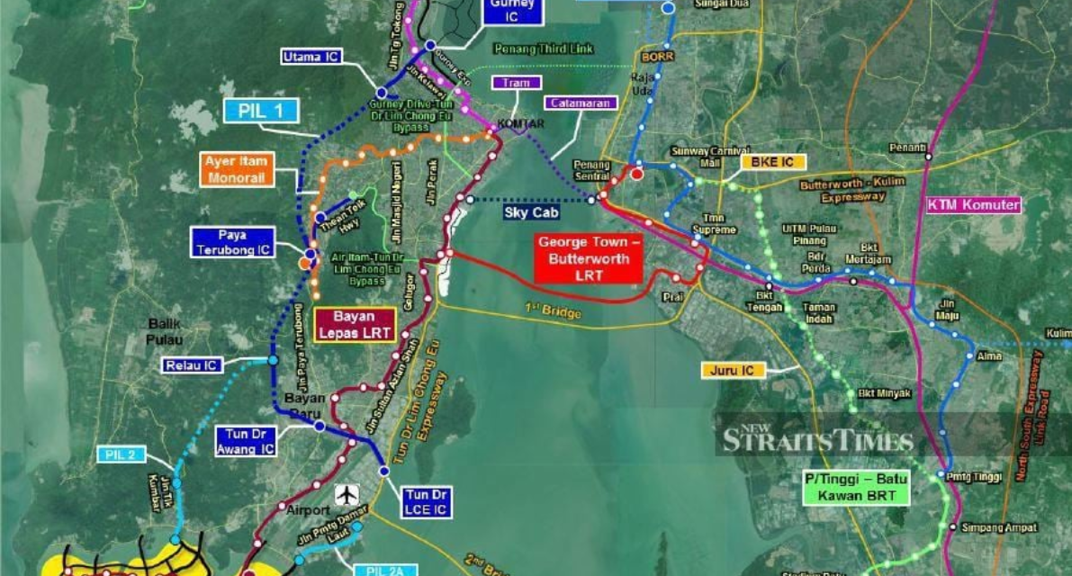 Gamuda confirms JV bags Penang transport master plan