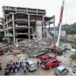 Gombak Integrated Transport Terminal building collapses